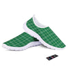 Scottish Plaid St. Patrick's Day Print Pattern Nurse Shoes-grizzshop