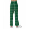 Scottish Plaid St. Patrick's Day Print Pattern Pajama Pants-grizzshop