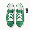 Scottish Plaid St. Patrick's Day Print Pattern Platform Shoes-grizzshop