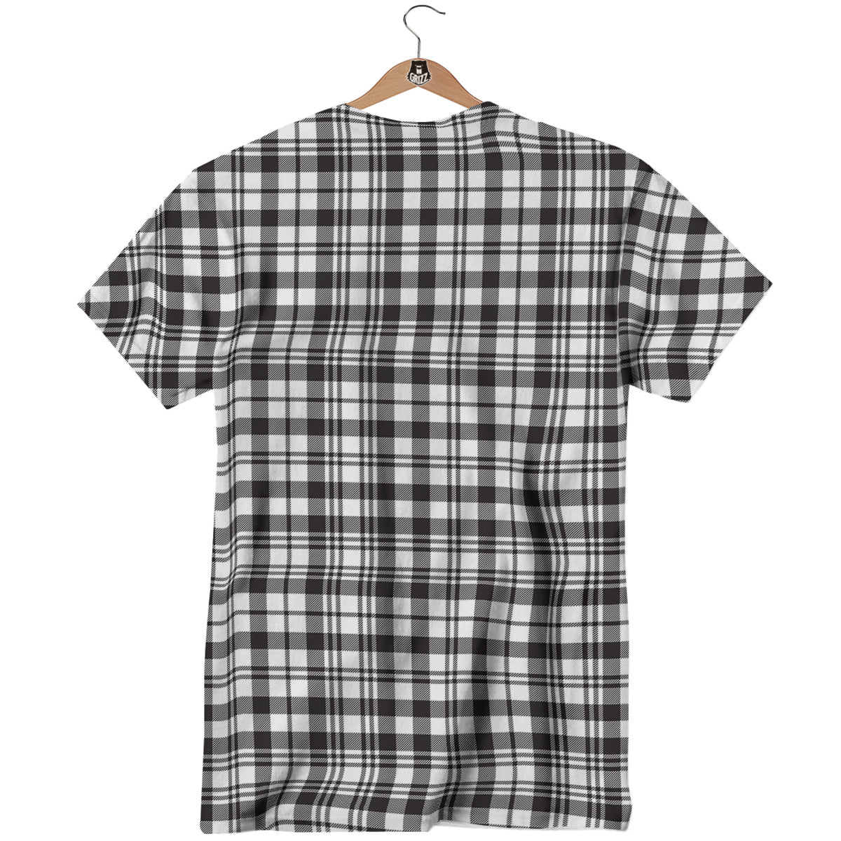 Scottish Tartan Black Watch Print T-Shirt-grizzshop