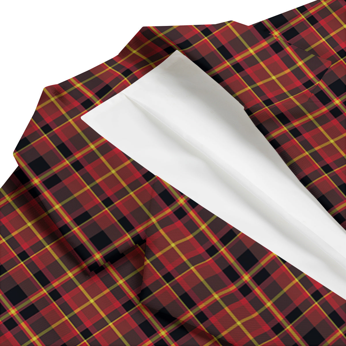 Scottish Tartan Clan Wallace Print Men's Blazer-grizzshop