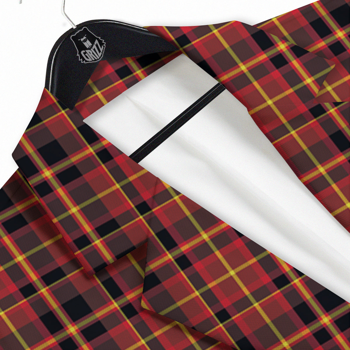 Scottish Tartan Clan Wallace Print Men's Sport Coat-grizzshop