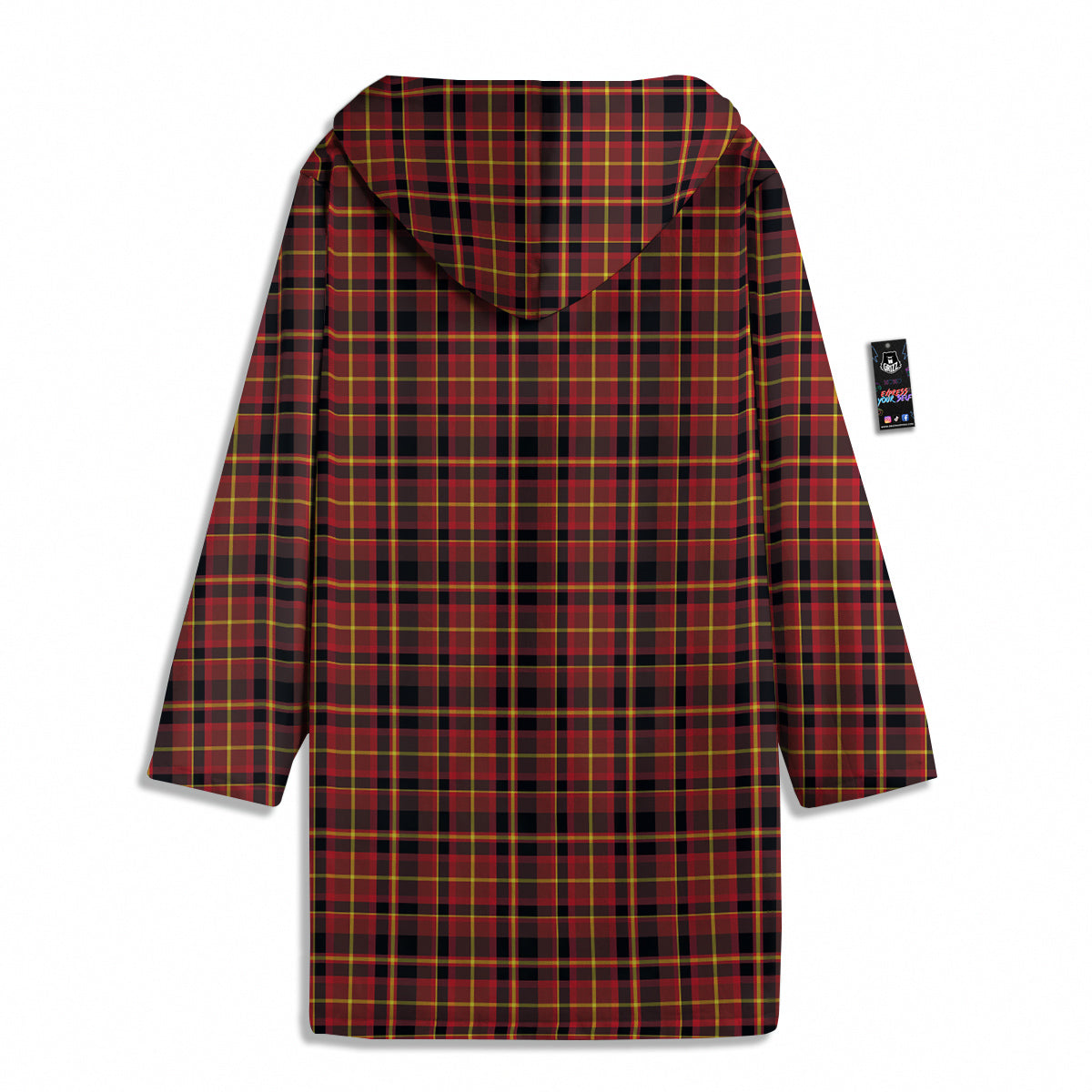 Scottish Tartan Clan Wallace Print Men's Windbreaker Jacket-grizzshop