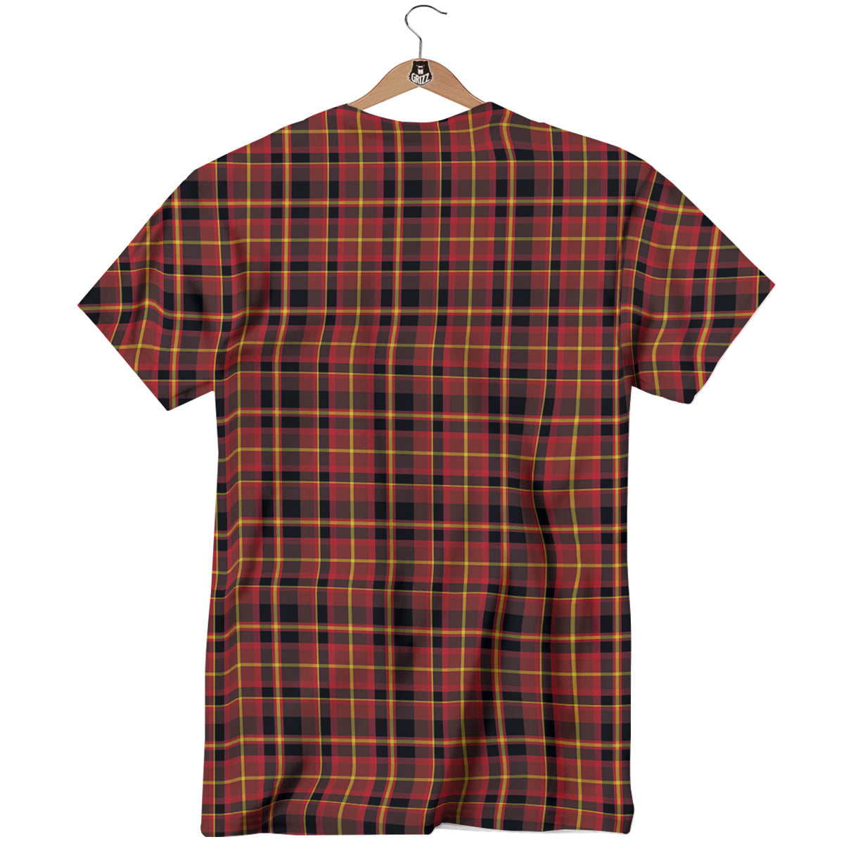 Scottish Tartan Clan Wallace Print T-Shirt-grizzshop