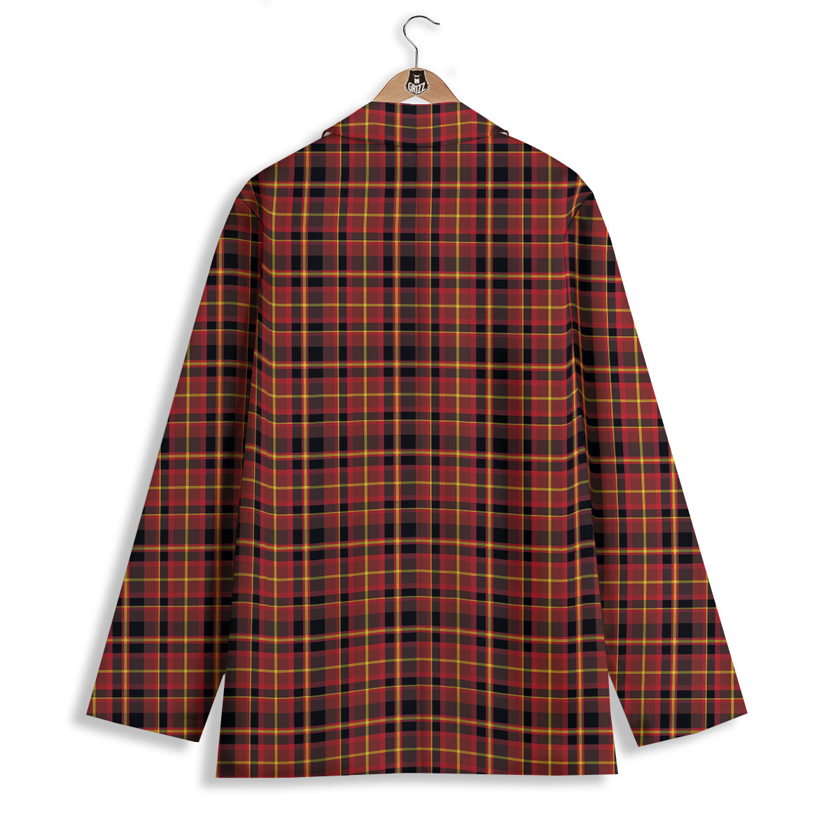 Scottish Tartan Clan Wallace Print Women's Blazer-grizzshop