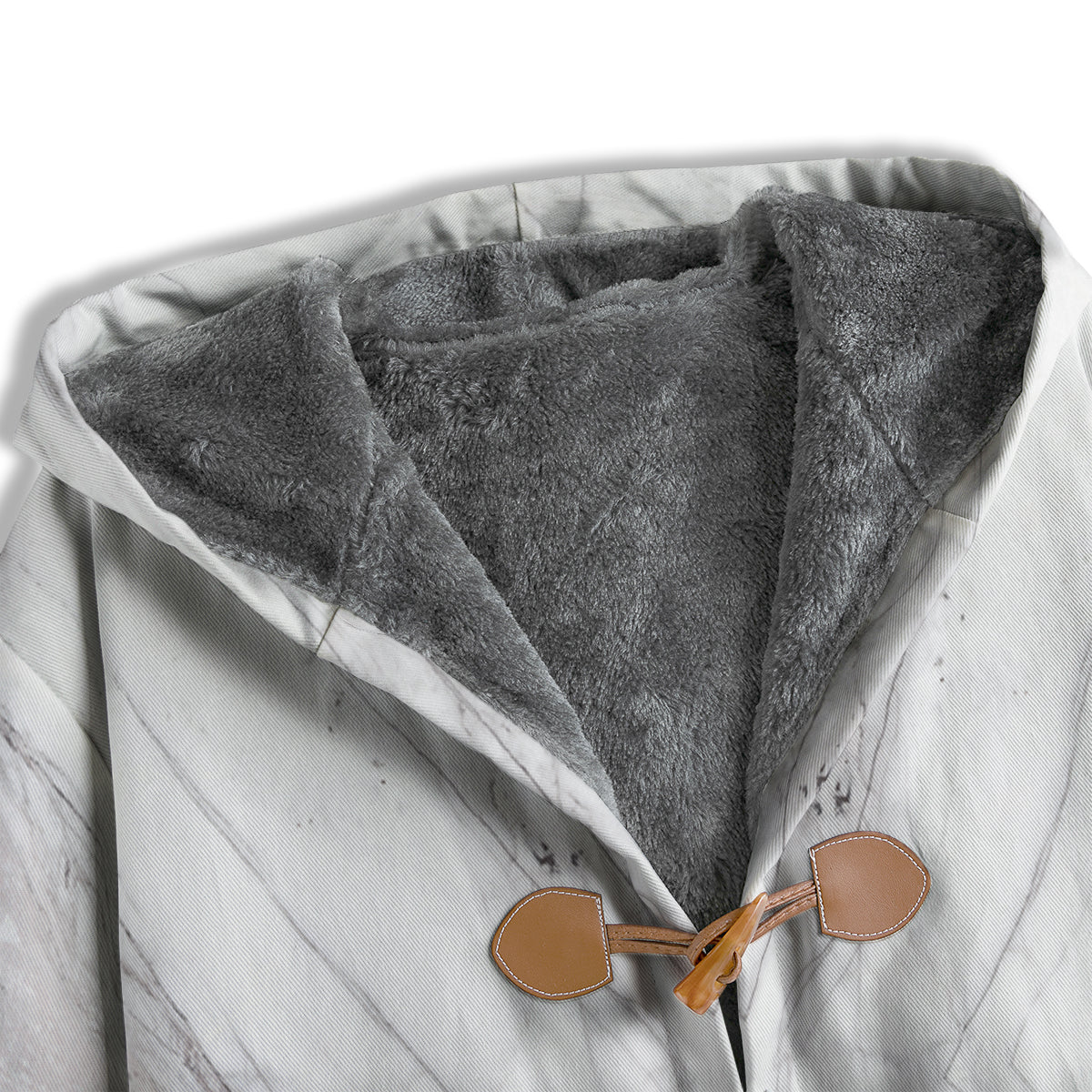 Scratch Marble White Gray Print Pattern Men's Windbreaker Jacket-grizzshop