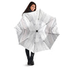 Scratch Marble White Gray Print Pattern Umbrella-grizzshop