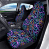 Scuba Diver Neon Print Pattern Car Seat Covers-grizzshop