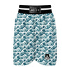 Sea Hokusai Print Pattern Boxing Shorts-grizzshop