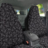 Sea Turtle Black And White Print Pattern Car Seat Covers-grizzshop