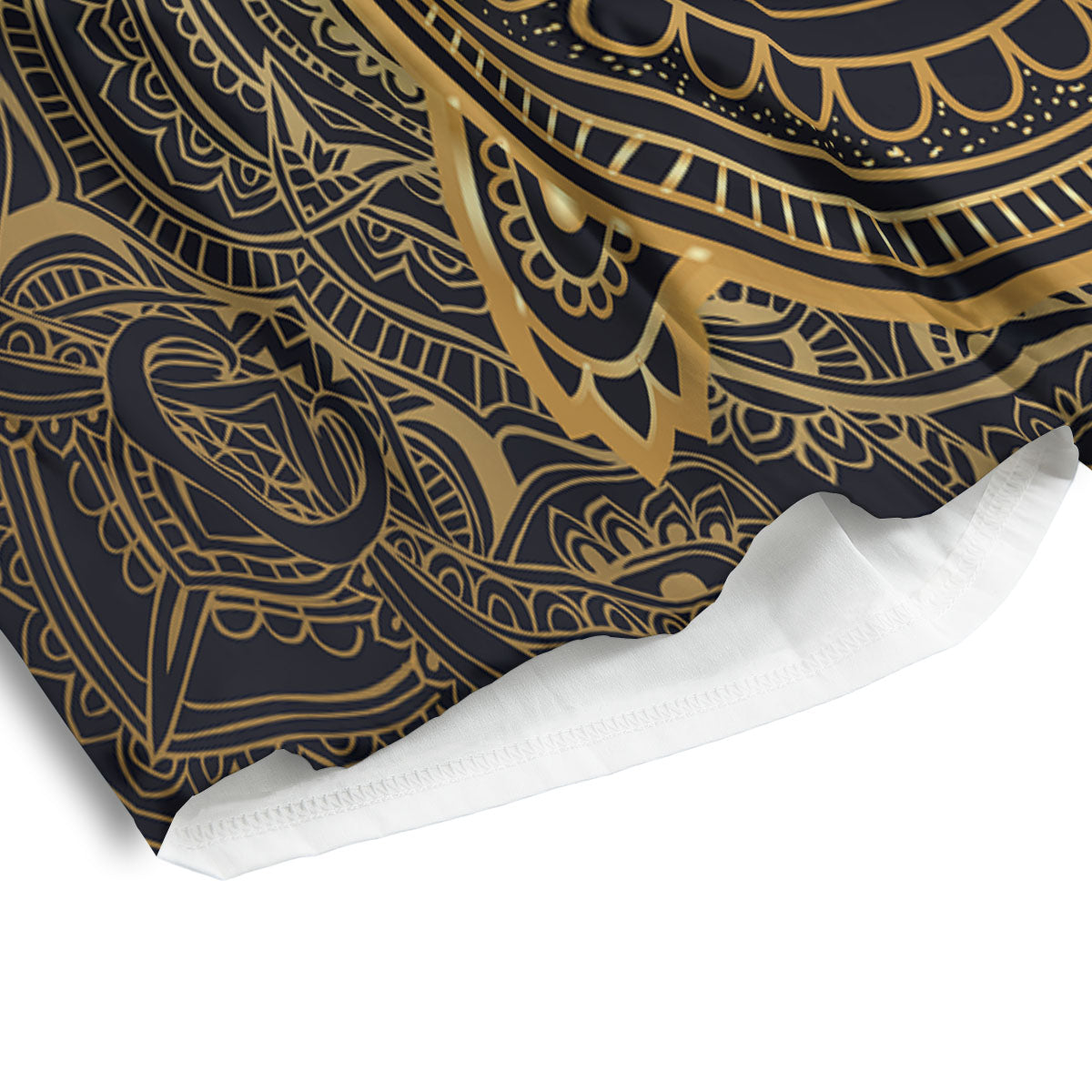 Sea Turtle Native Bohemian Print Men's Athletic Shorts
