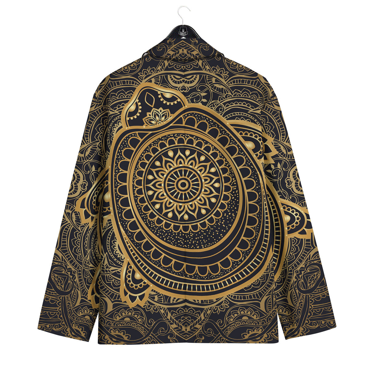 Sea Turtle Native Bohemian Print Men's Sport Coat-grizzshop