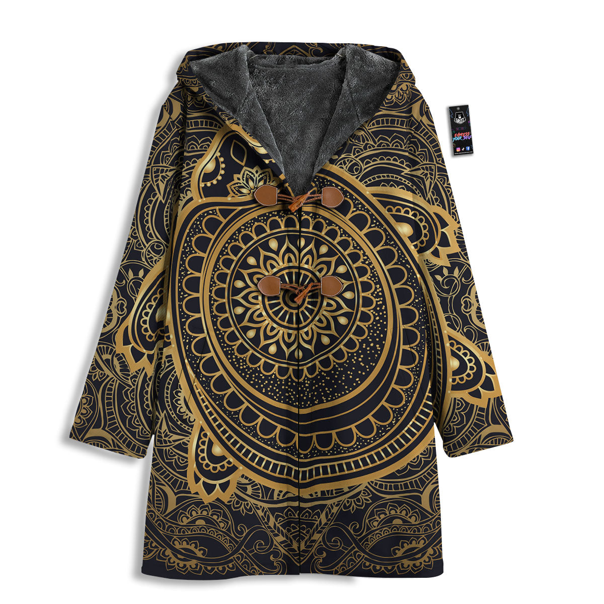 Sea Turtle Native Bohemian Print Men's Windbreaker Jacket-grizzshop