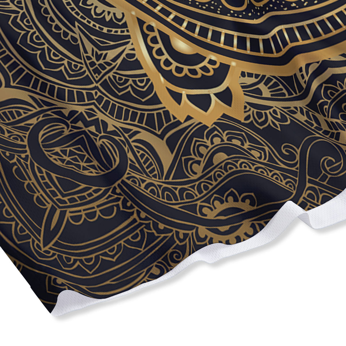 Sea Turtle Native Bohemian Print Mesh Shorts