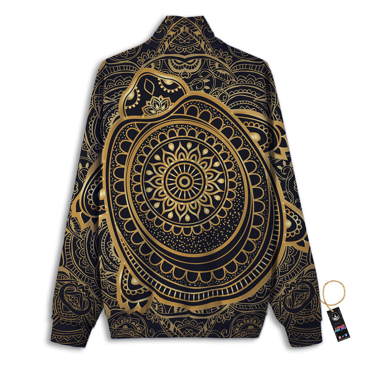 Sea Turtle Native Bohemian Print Track Jacket-grizzshop
