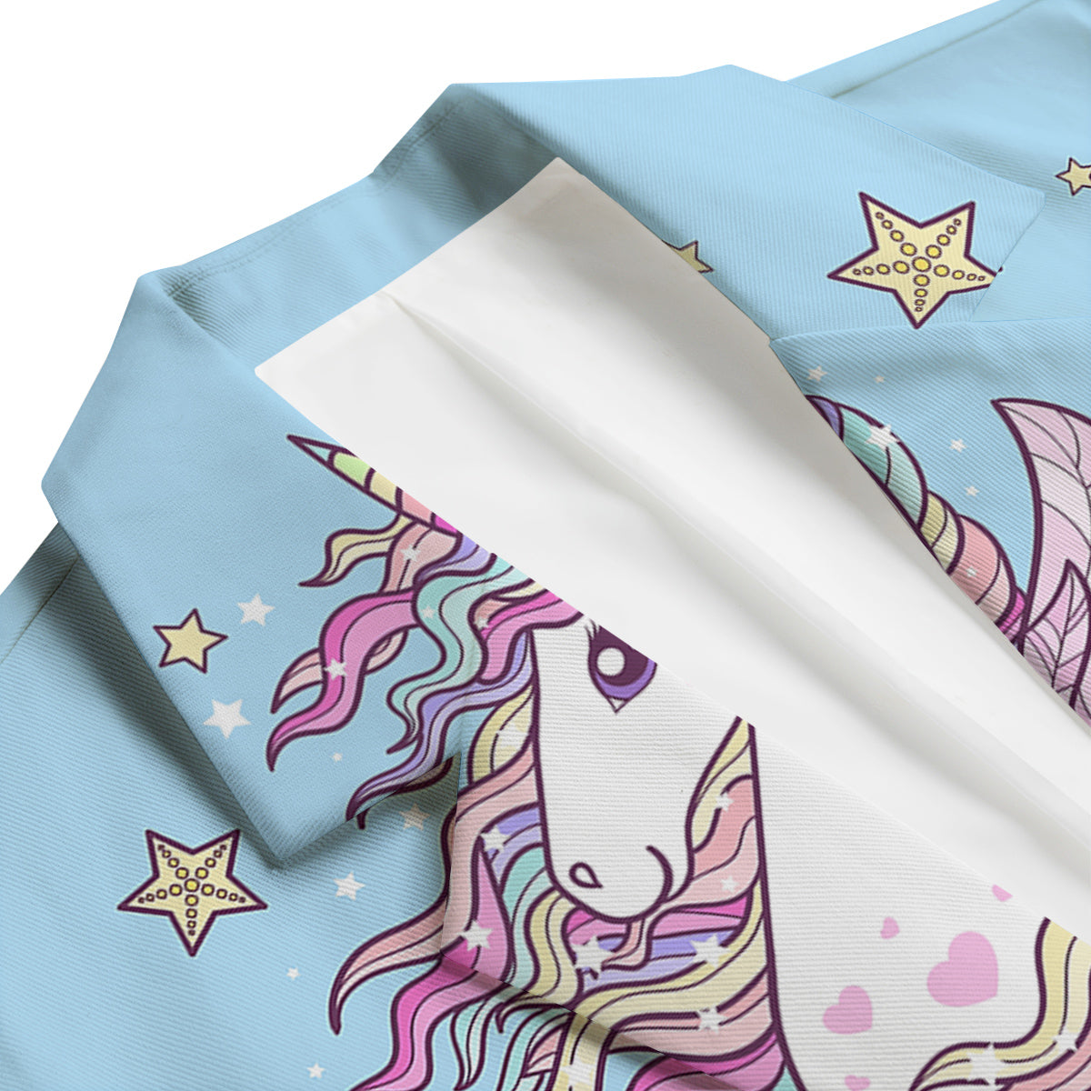 Seahorse Colorful Print Men's Blazer-grizzshop