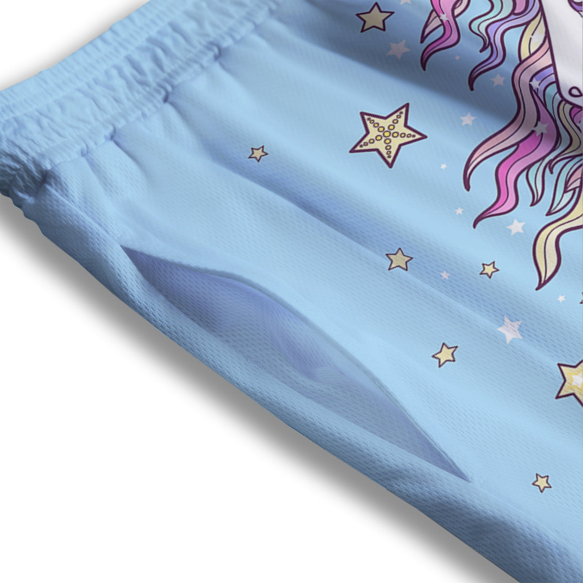 Reading Book French Bulldog Print Mesh Shorts
