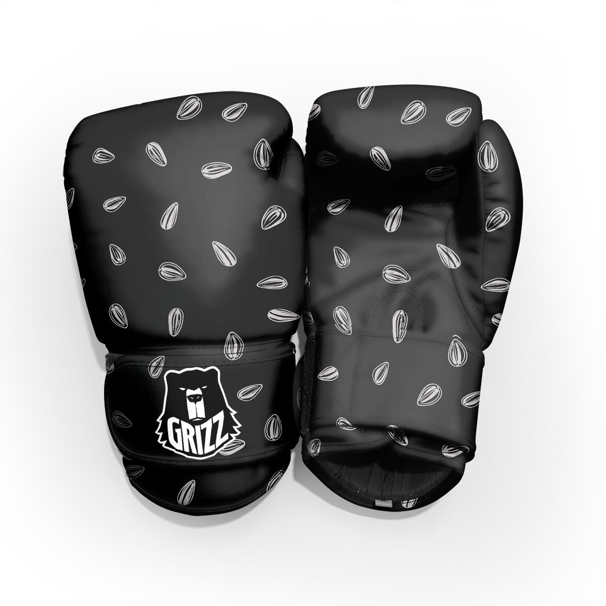 Seeds Sunflower Print Pattern Pro Boxing Glove