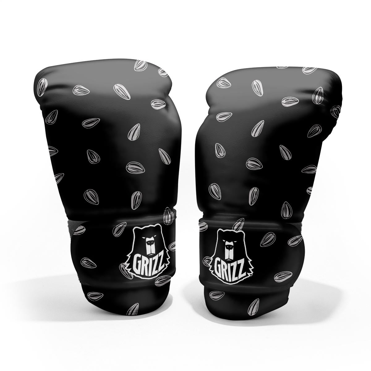 Seeds Sunflower Print Pattern Pro Boxing Glove