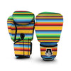 Serape Baja Mexican Blanket Pattern Print Boxing Gloves-grizzshop