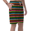 Serape Baja Mexican Men's Shorts-grizzshop