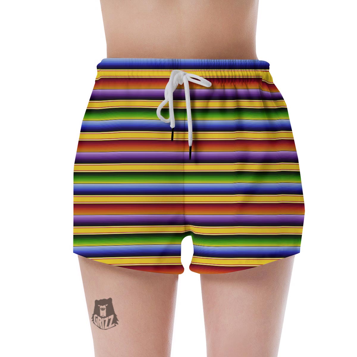 Serape Baja Women's Shorts-grizzshop