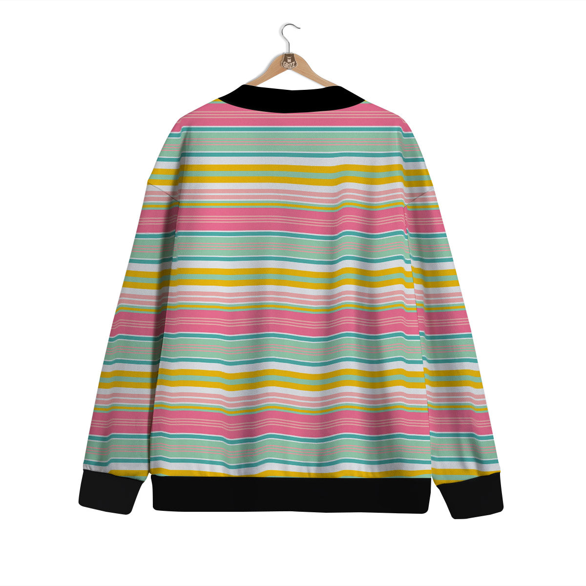 Serape Blanket Colorful Print Pattern Cardigan-grizzshop