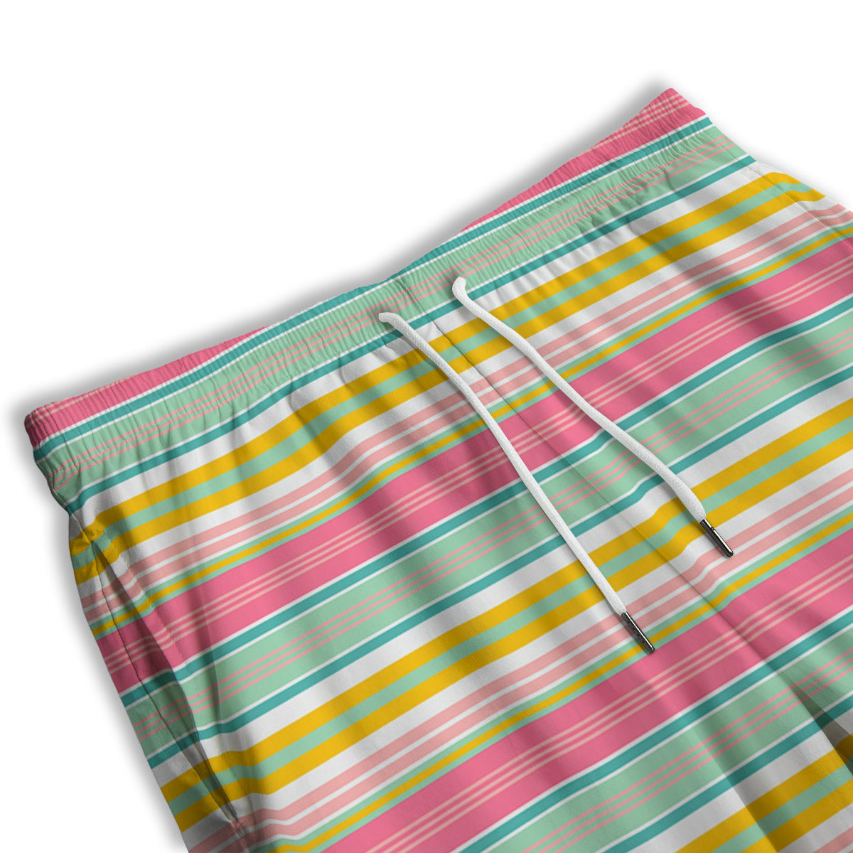 Serape Blanket Colorful Print Pattern Men's Athletic Shorts