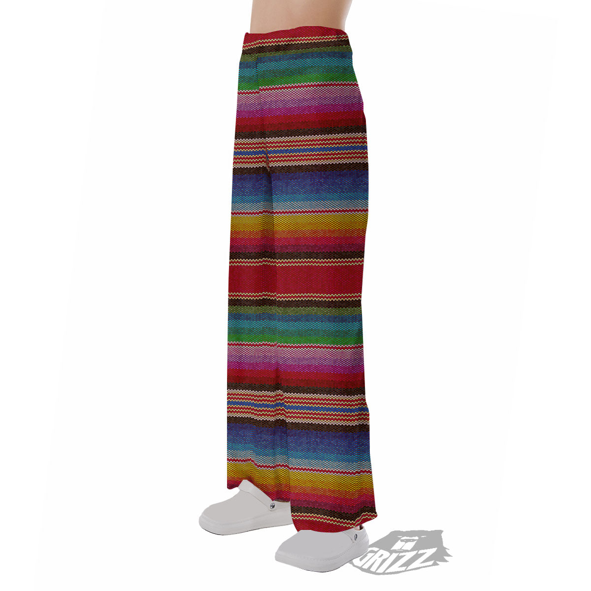 Serape Blanket Ethnic Print Pattern Pajama Pants-grizzshop