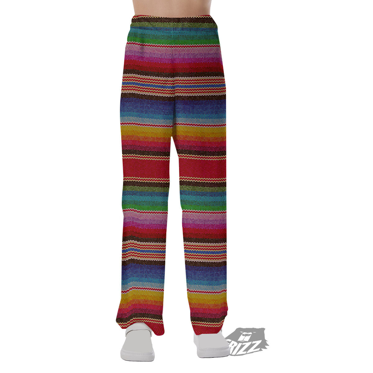Serape Blanket Ethnic Print Pattern Pajama Pants-grizzshop