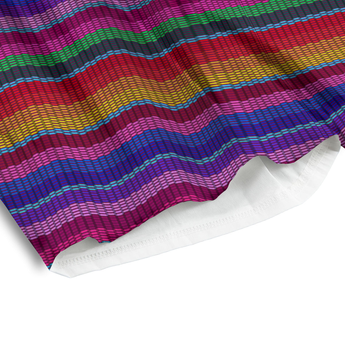 Serape Mexican Colorful Print Pattern Men's Athletic Shorts