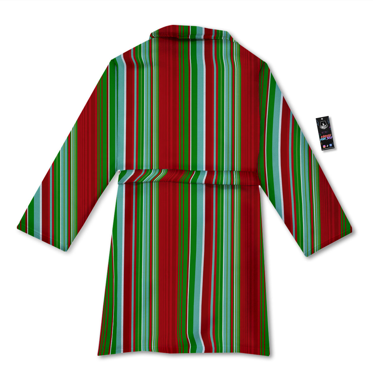Serape Mexican Vintage Print Pattern Bathrobe-grizzshop