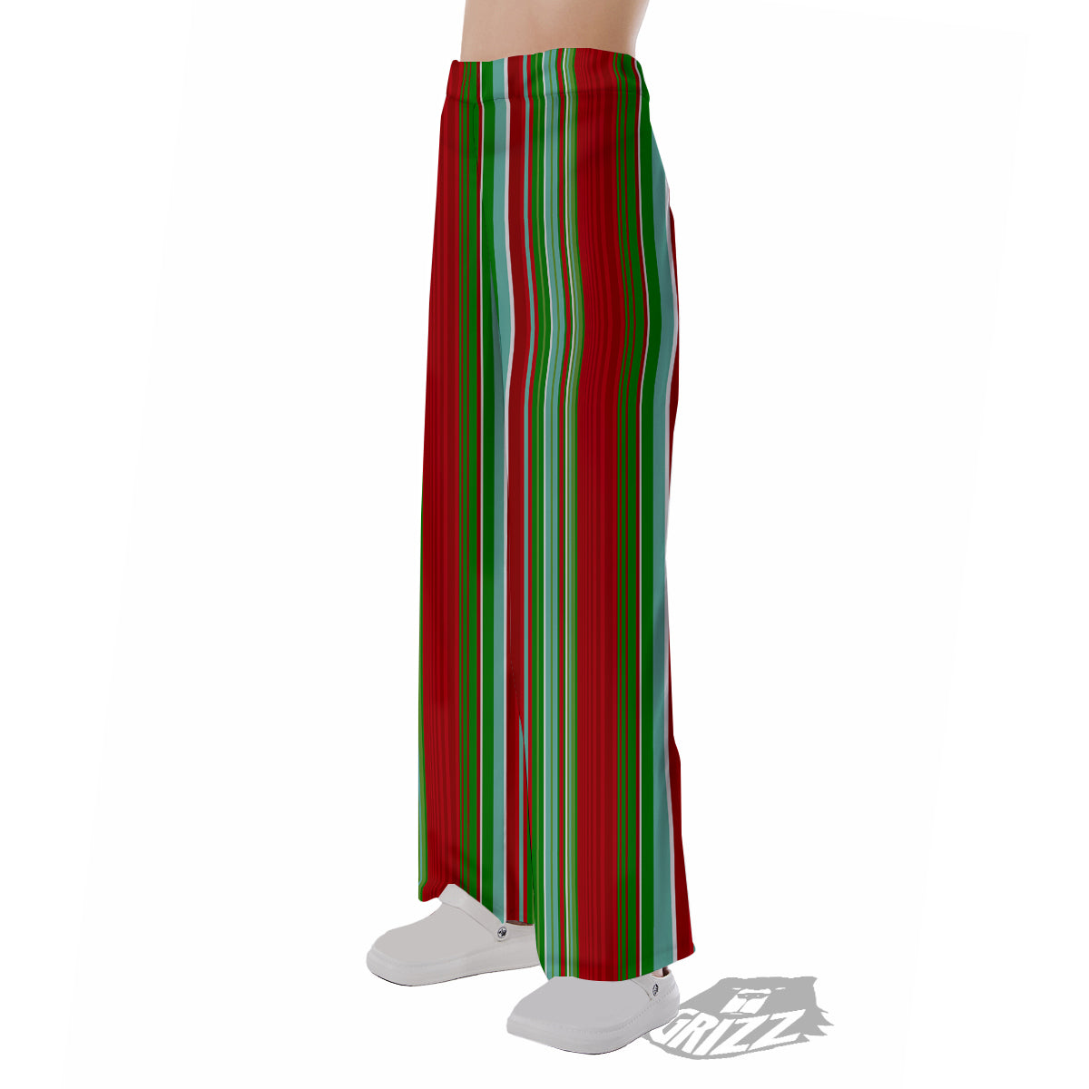 Serape Mexican Vintage Print Pattern Pajama Pants-grizzshop
