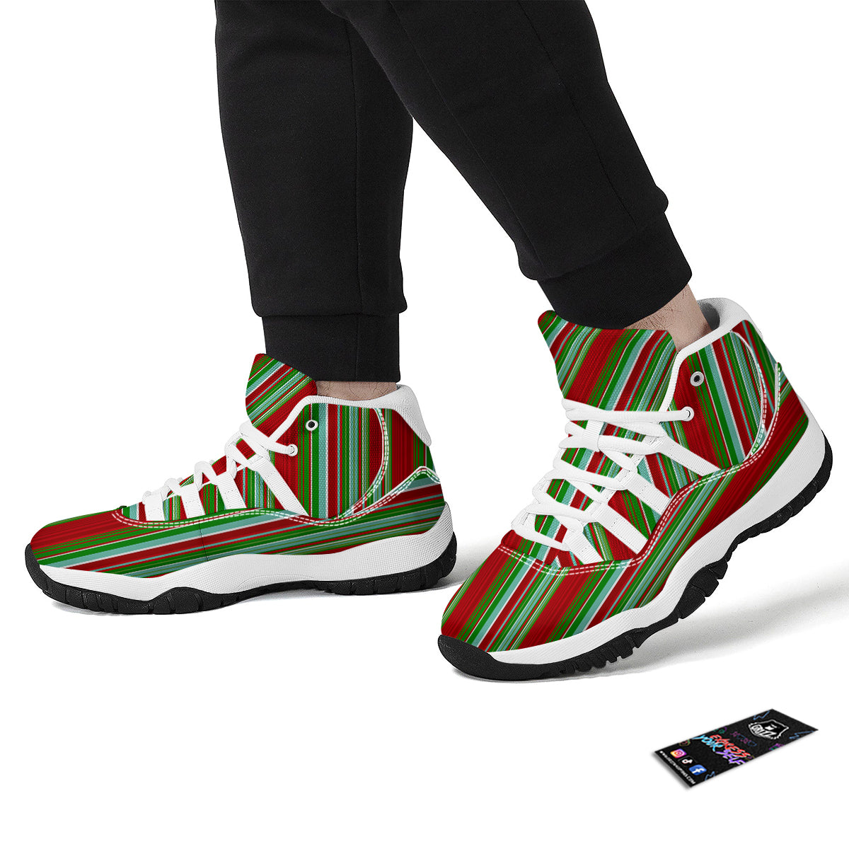 Serape Mexican Vintage Print Pattern White Bball Shoes-grizzshop