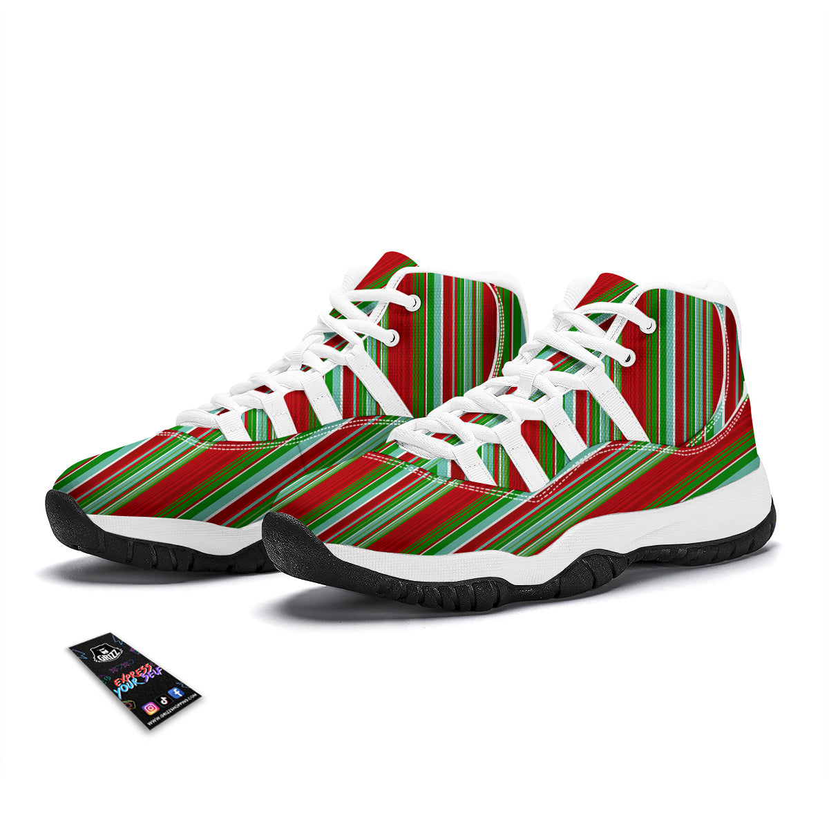 Serape Mexican Vintage Print Pattern White Bball Shoes-grizzshop