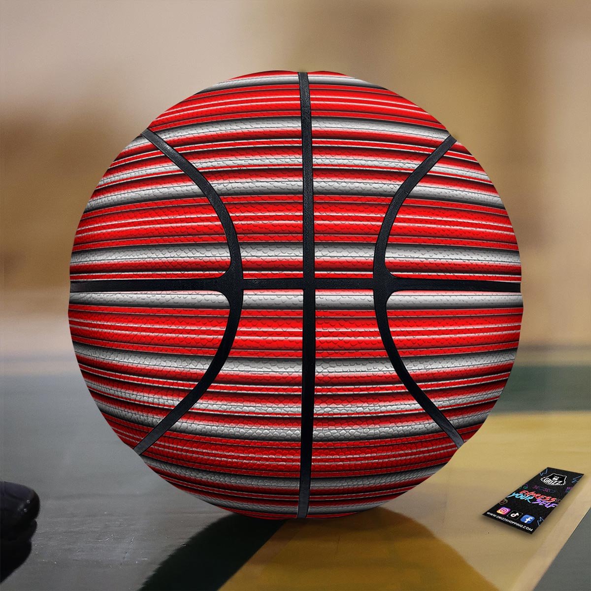 Serape Tribal Mexican Print Pattern Basketball