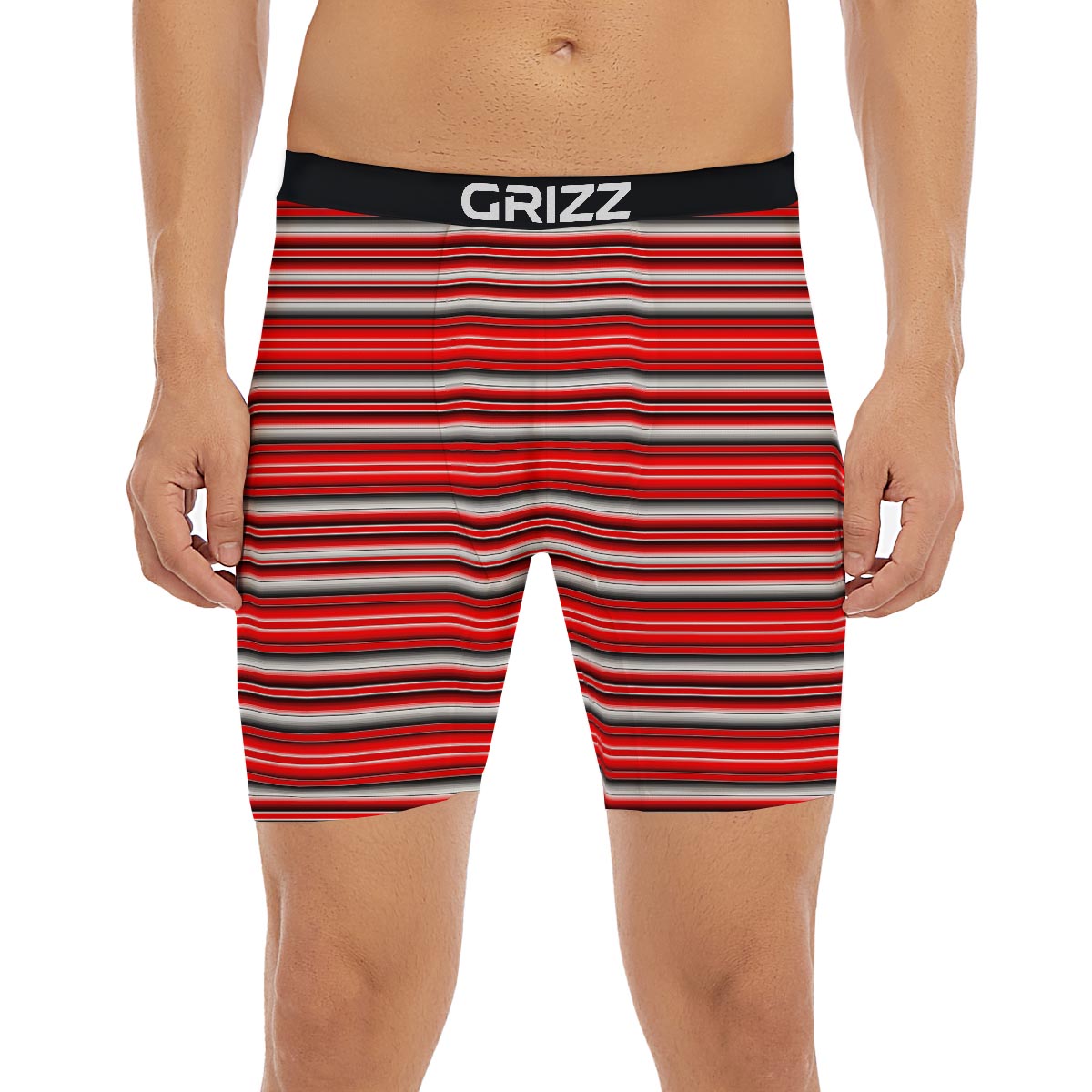 Serape Tribal Mexican Print Pattern Boxer Briefs-grizzshop