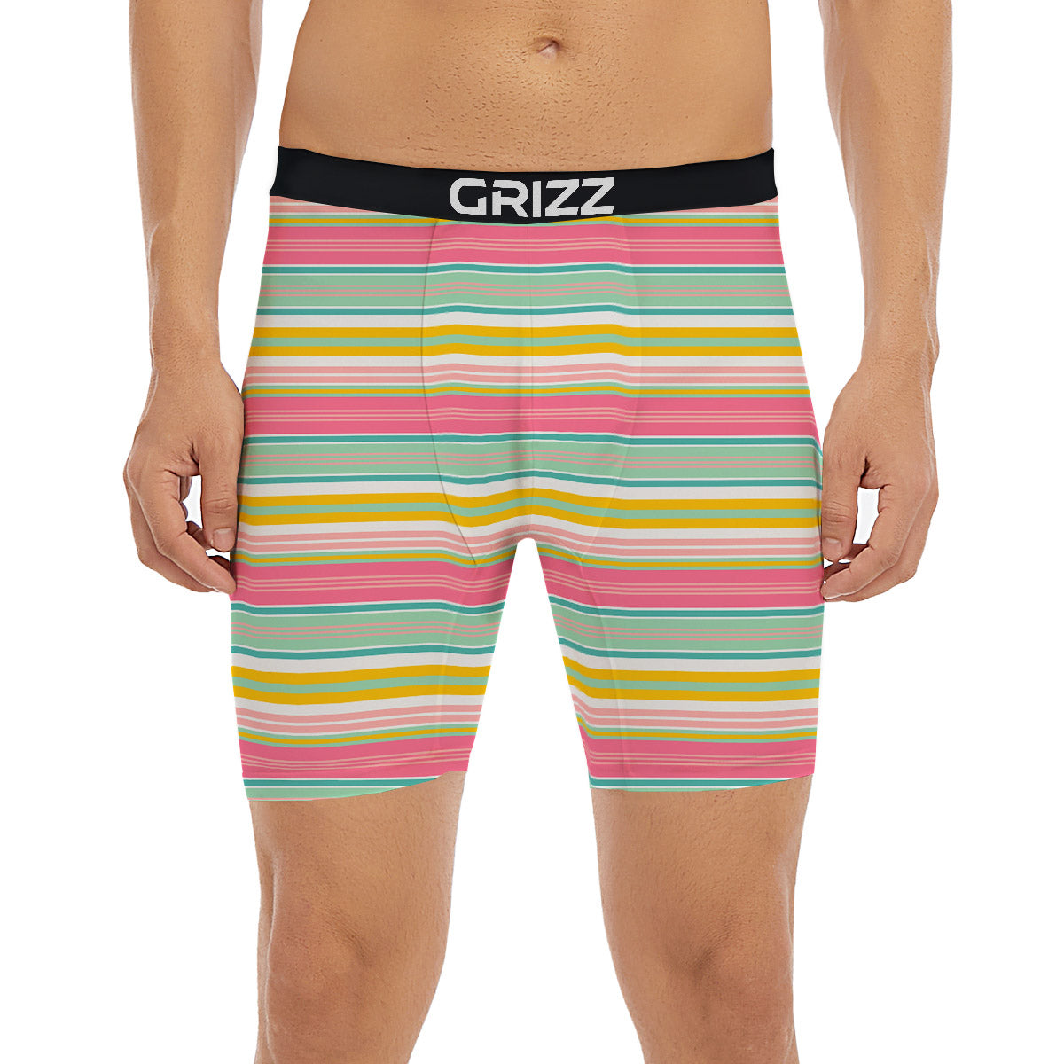 Serape Blanket Colorful Print Pattern Boxer Briefs