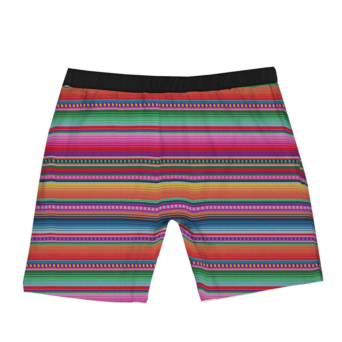 Serape Stripe Colorful Mexican Print Boxer Briefs