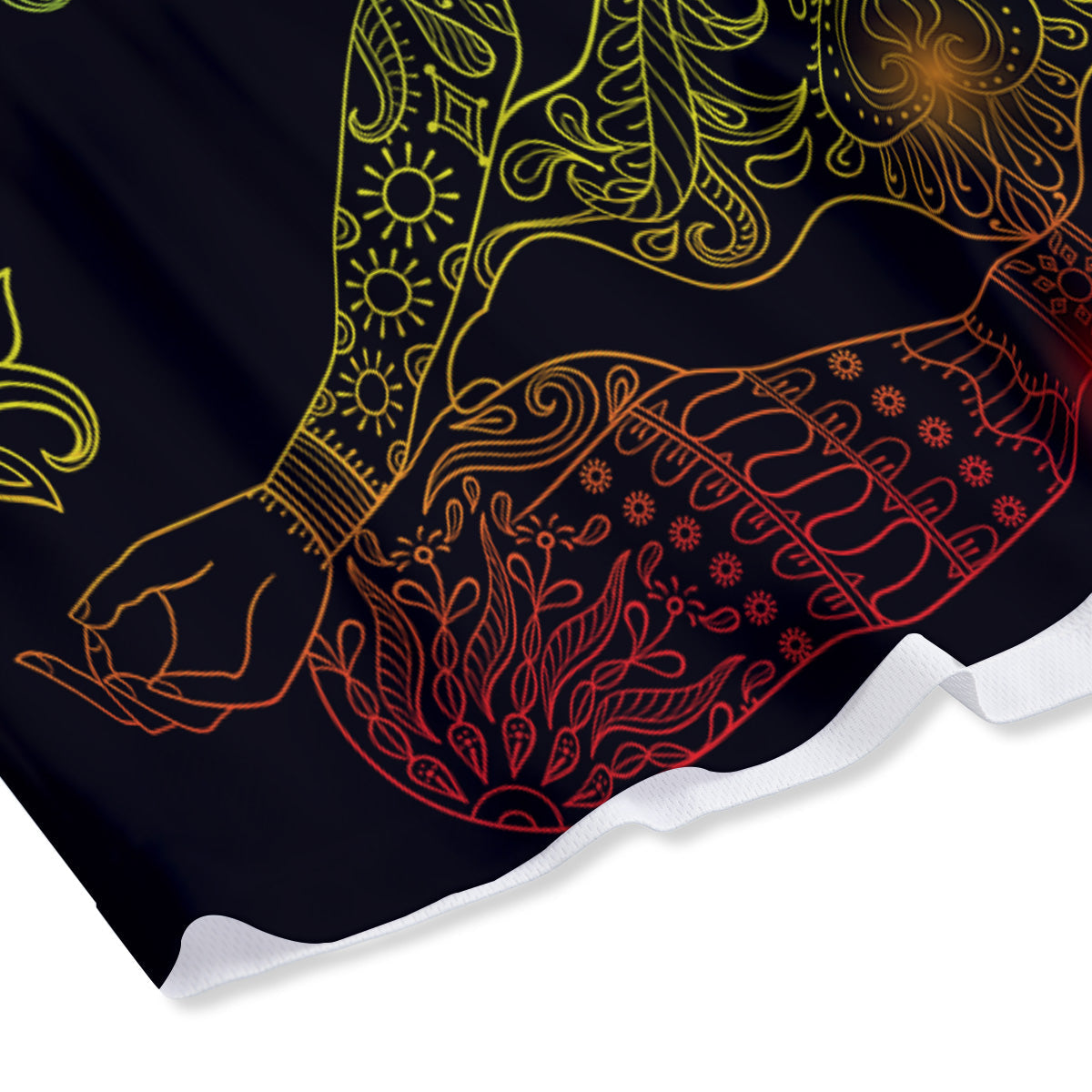 Religious Words Tithing And Giving Print Mesh Shorts