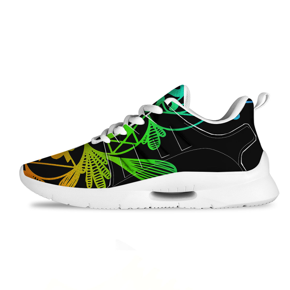 Seven Chakras Spiritual Print Tennis Shoes-grizzshop