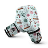 Sewing Pattern Print Boxing Gloves-grizzshop