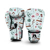 Sewing Pattern Print Boxing Gloves-grizzshop