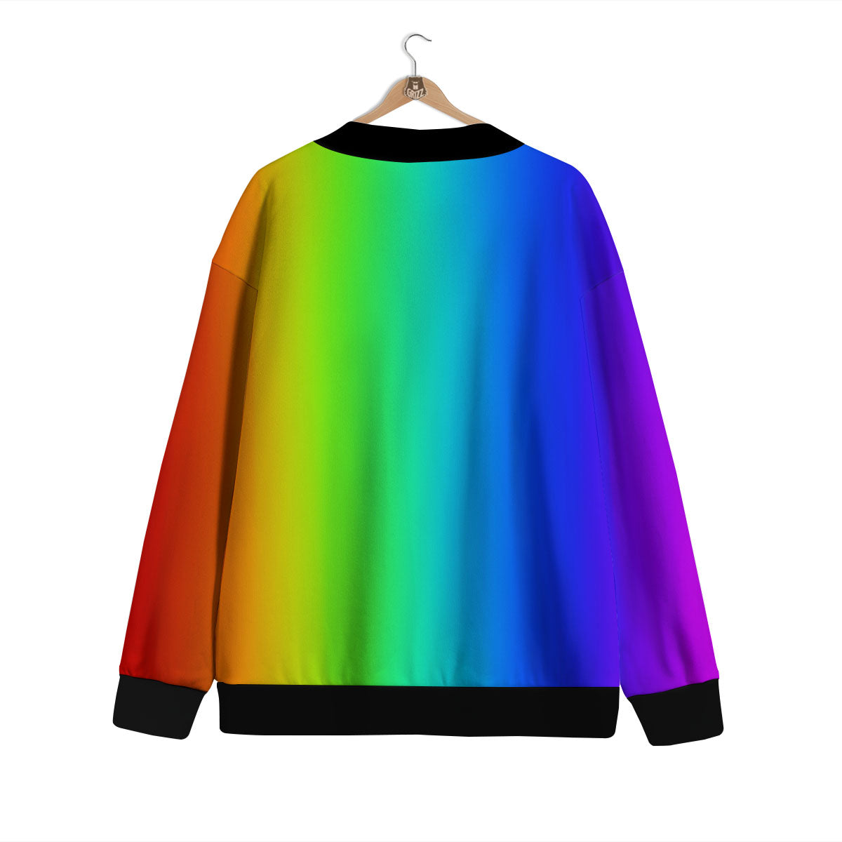 Shades Rainbow Print Pattern Cardigan-grizzshop