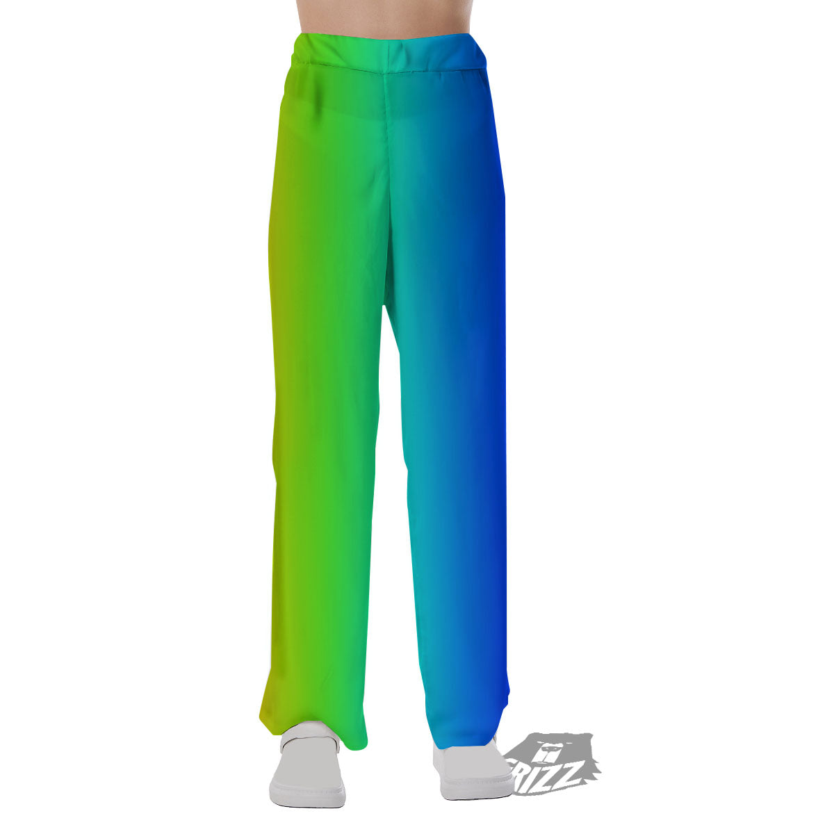 Shades Rainbow Print Pattern Pajama Pants-grizzshop