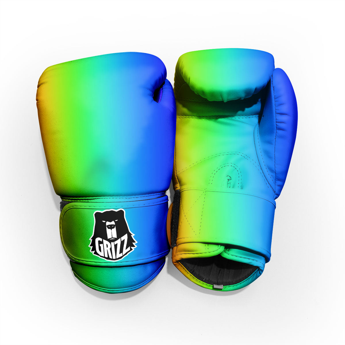 Shades Rainbow Print Pattern Pro Boxing Glove
