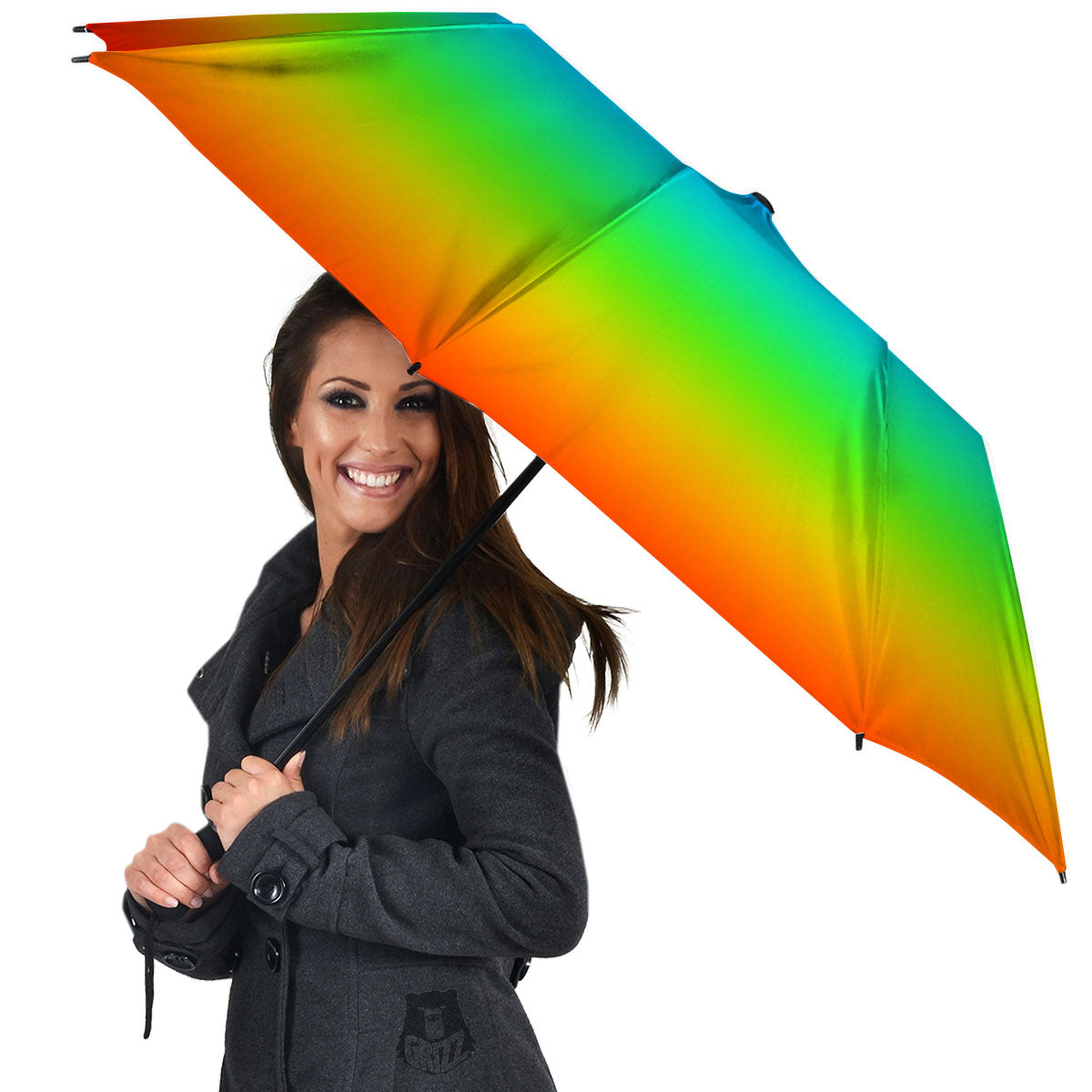Shades Rainbow Print Pattern Umbrella-grizzshop