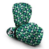 Shamrock Pattern Print Boxing Gloves-grizzshop