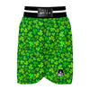 Shamrock St Patrick's Day Green Print Pattern Boxing Shorts-grizzshop