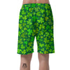 Shamrock St Patrick's Day Print Pattern Men's Shorts-grizzshop